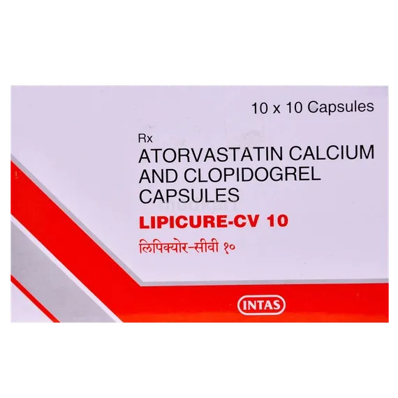lipicure cv 10mg capsule 10's